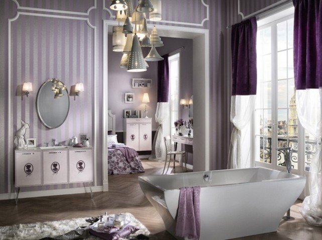 deco chambre fille baroque