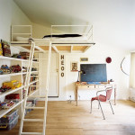 deco chambre lit mezzanine