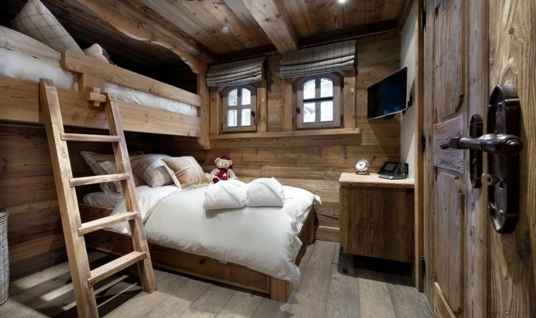 deco chambre montagne