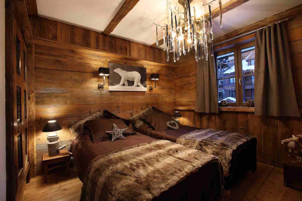 deco chambre montagne