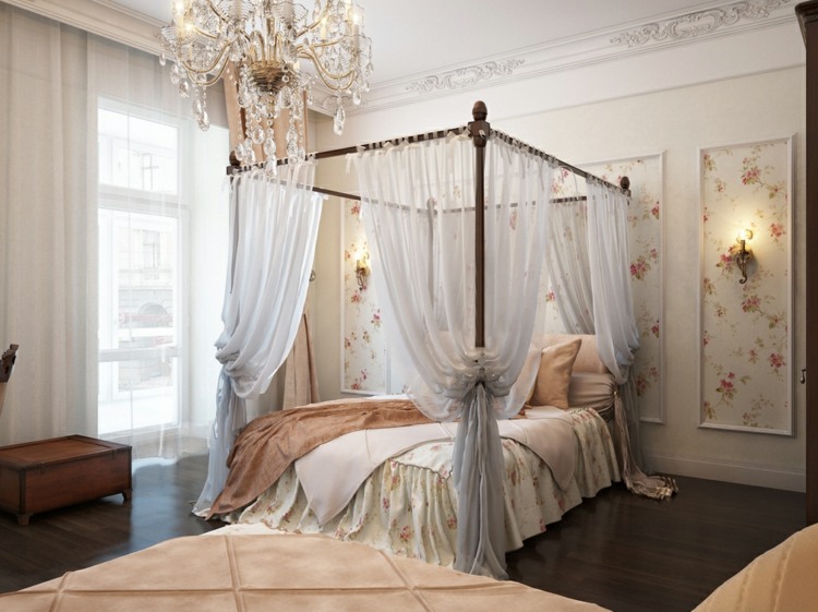 deco chambre romantique adulte - visuel #9