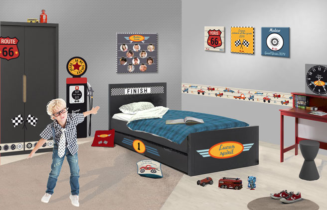 deco chambre route 66