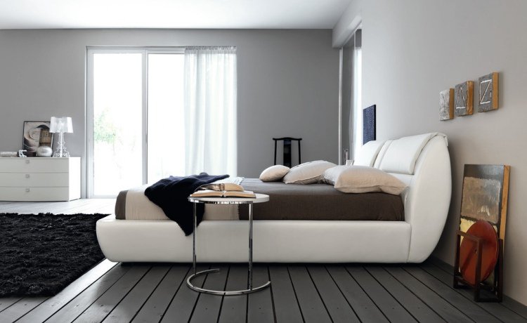 deco chambre sol gris