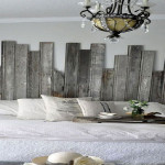 deco chambre tete de lit bois