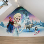 deco de chambre reine des neiges