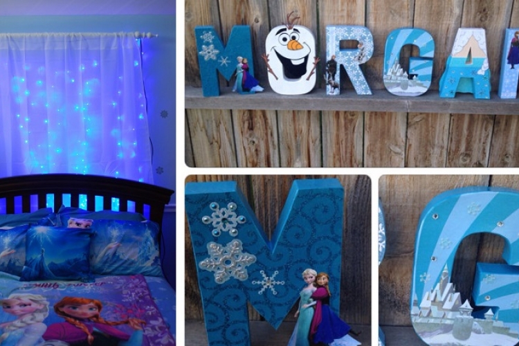 deco de chambre reine des neiges
