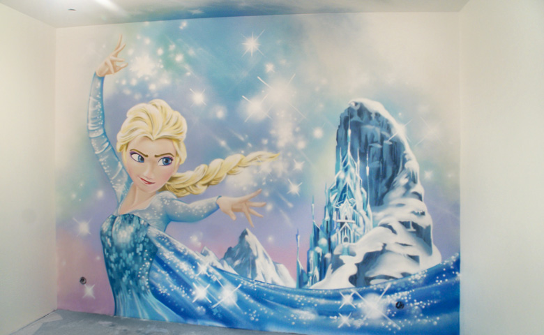 deco de chambre reine des neiges