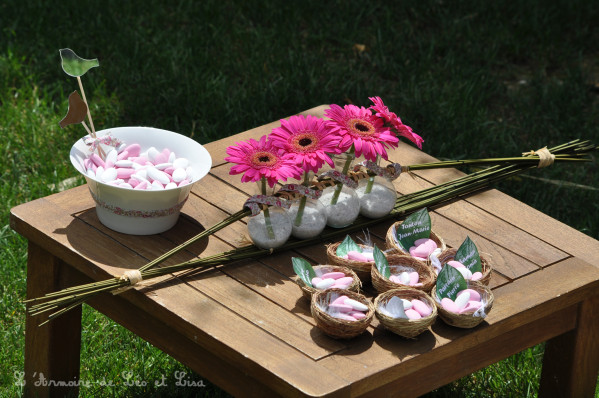 deco de table a faire soi meme bapteme