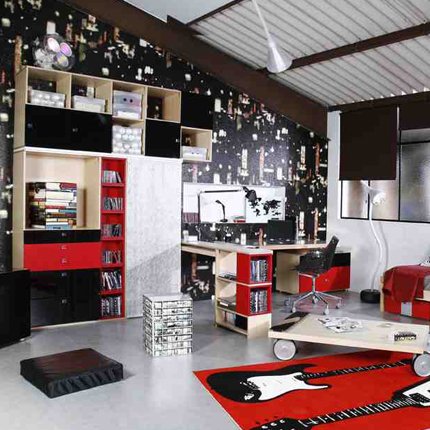 deco pour chambre ado rock