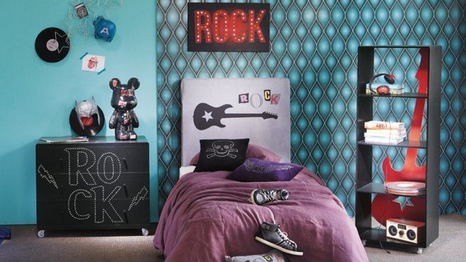 deco pour chambre ado rock