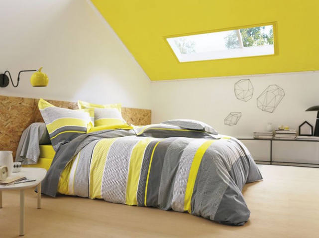 deco pour chambre jaune