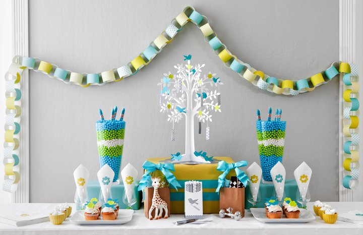 deco pour shower de bebe