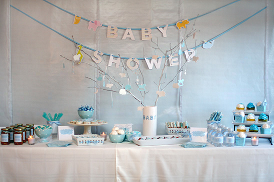 deco pour shower de bebe