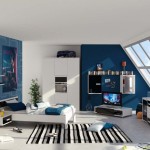 decoration chambre ado bleu