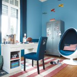 decoration chambre ado bleu