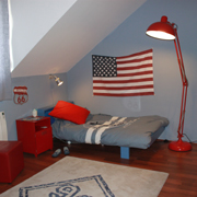decoration chambre ado style americain