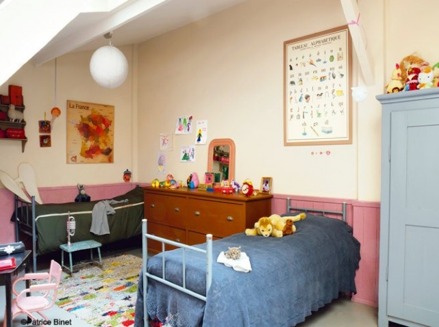 decoration chambre annee 60