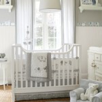 decoration chambre bebe gris et blanc
