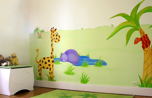 decoration chambre bebe peinture