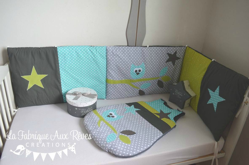 decoration chambre bebe tour de lit