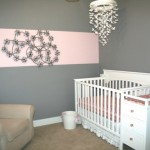 decoration chambre fille gris