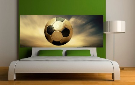 decoration chambre garcon soccer