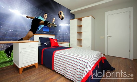Decoration Chambre Garcon Foot