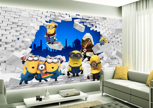 decoration chambre les minions