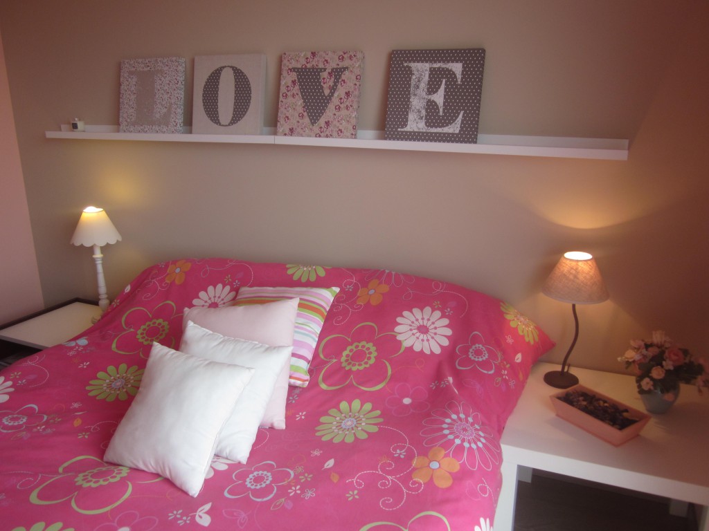 decoration chambre love