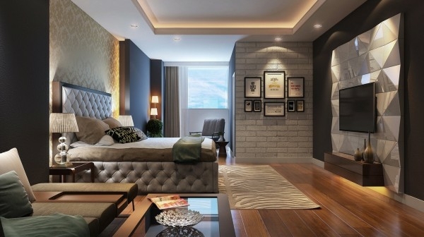 decoration chambre luxe