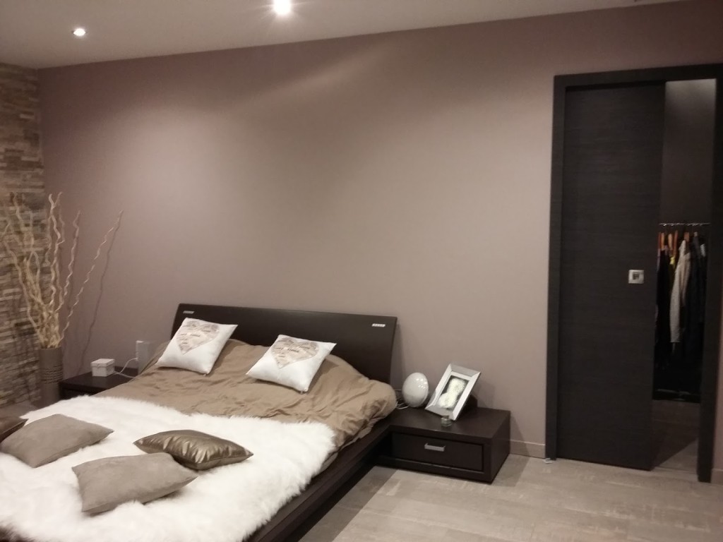decoration chambre marron beige