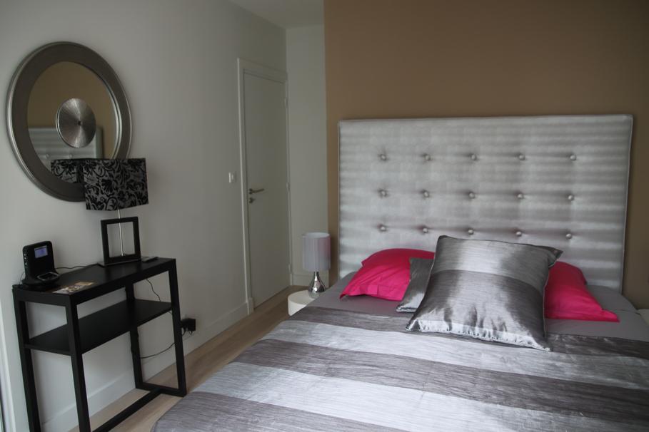 decoration chambre rose et gris