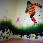 decoration chambre rugby