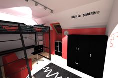 decoration de chambre theme cinema