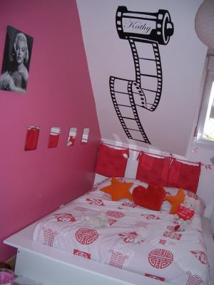 decoration de chambre theme cinema