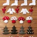 decoration de noel a faire soi meme en feutrine