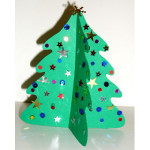 fabriquer deco de sapin