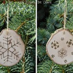 fabriquer deco de sapin