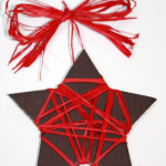 fabriquer deco noel etoile