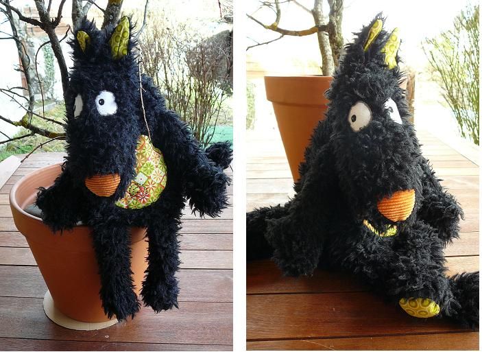 faire un doudou loup