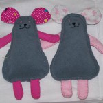 faire un doudou souris