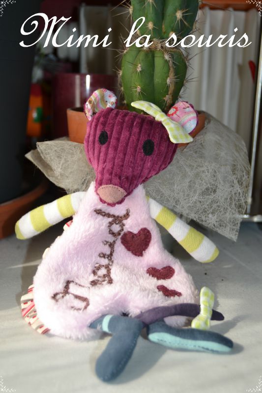 faire un doudou souris