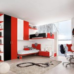idee deco chambre ado rouge gris