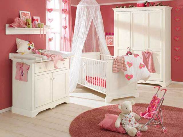 idee decoration pour chambre bebe fille