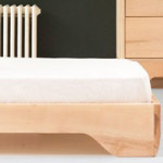 lit junior bois naturel