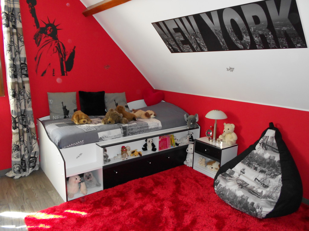 objet deco pour chambre new york