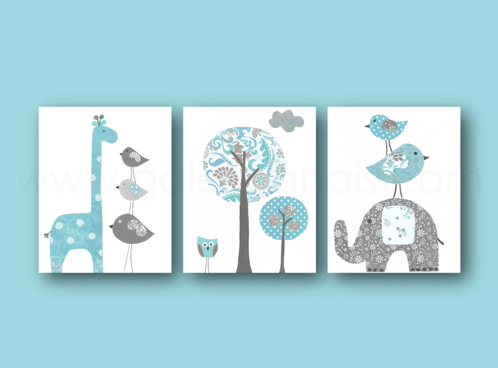 tableau deco pour chambre bebe