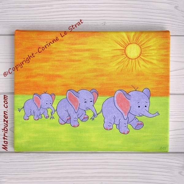 tableau deco pour chambre bebe