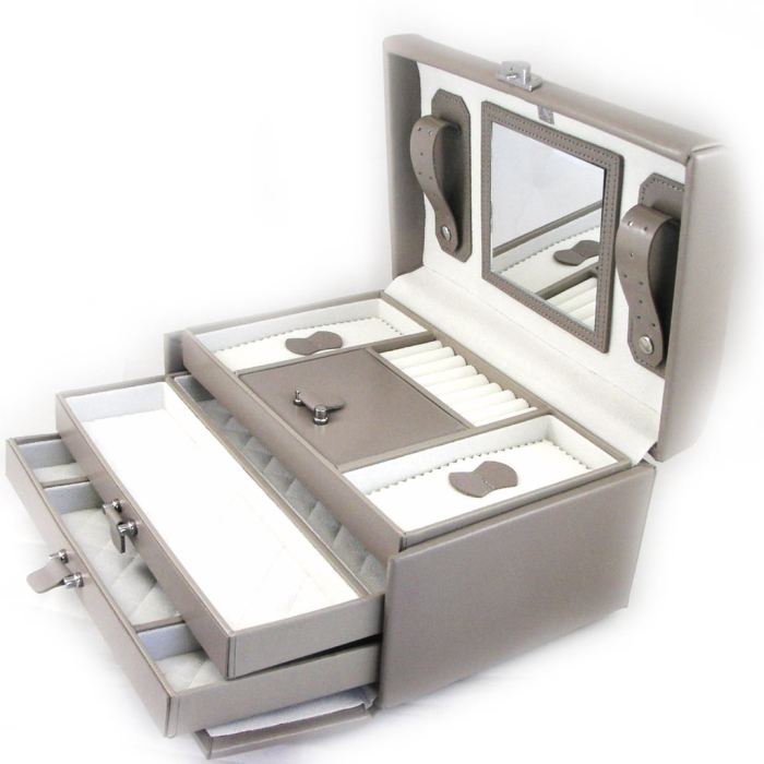 boite a bijoux grand format cuir