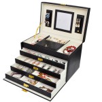 boite a bijoux grand format cuir